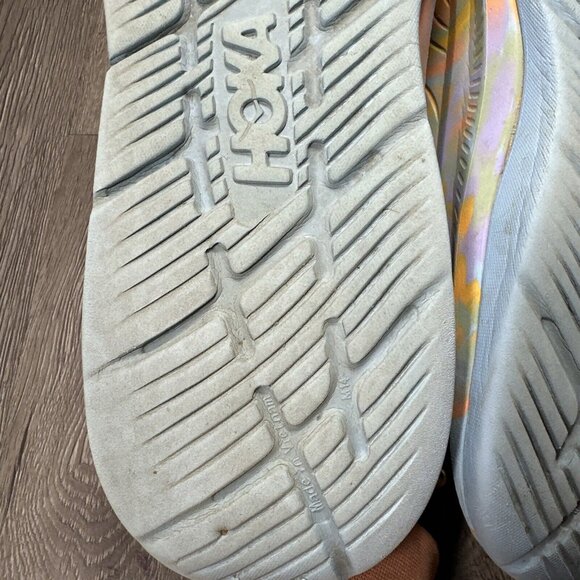 Hoka One Men’s Ora Luxe Hook & Loop Strap Sandal Sz 14 Blue Recovery Slide main image 5